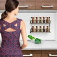 Sorbus Spice Rack MultiPurpose Organizer, 2 Tier Wall Mount or Counter