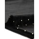 thumbnail image 5 of INSPIRAR CHIC Blusa de Cuello Volante para Mujer con Mangas Largas de Puff Top de Terciopelo con Puntos Metálicos S Negro, 5 of 6
