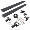 thumbnail image 1 of Go Rhino Running Board 20443974T E-Board E1; Protective Bedliner Coating; Black; Aluminum; Lighted; Rocker Panel Mount, 1 of 8