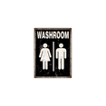 thumbnail image 1 of Washroom Vintage Metal Wall Decor, 1 of 1