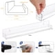 thumbnail image 3 of Paquete de 6 estanterías flotantes acrílicas invisibles para habitación de niños, estante transparente para esmalte de uñas de 15 pulgadas montado en la pared, estante de pared para almacena, 3 of 5