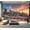 Color4, variant on Peel and Stick Wallpaper Beautiful city square winter evening light snowfall Modern Art Wall Mural Decor Self Adhesive and Removable 69in x 98in