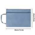 thumbnail image 3 of Ovzne Handheld Book Bag Thickened Stationery Homework Toy Storage File Bag On Clearance, 3 of 5