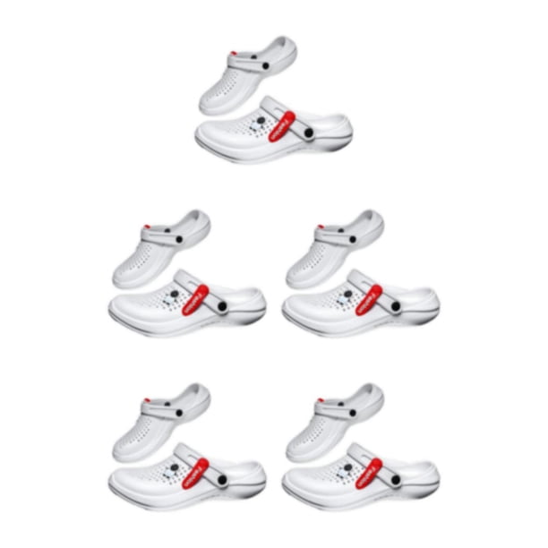 Qarigey Mujeres Hombres Sandalias Verano Casual Zapatos De Agua Suela EVA Agujero Zuecos Sandalia Interior Playa Jardín Zapatillas Planas Type2 NO2