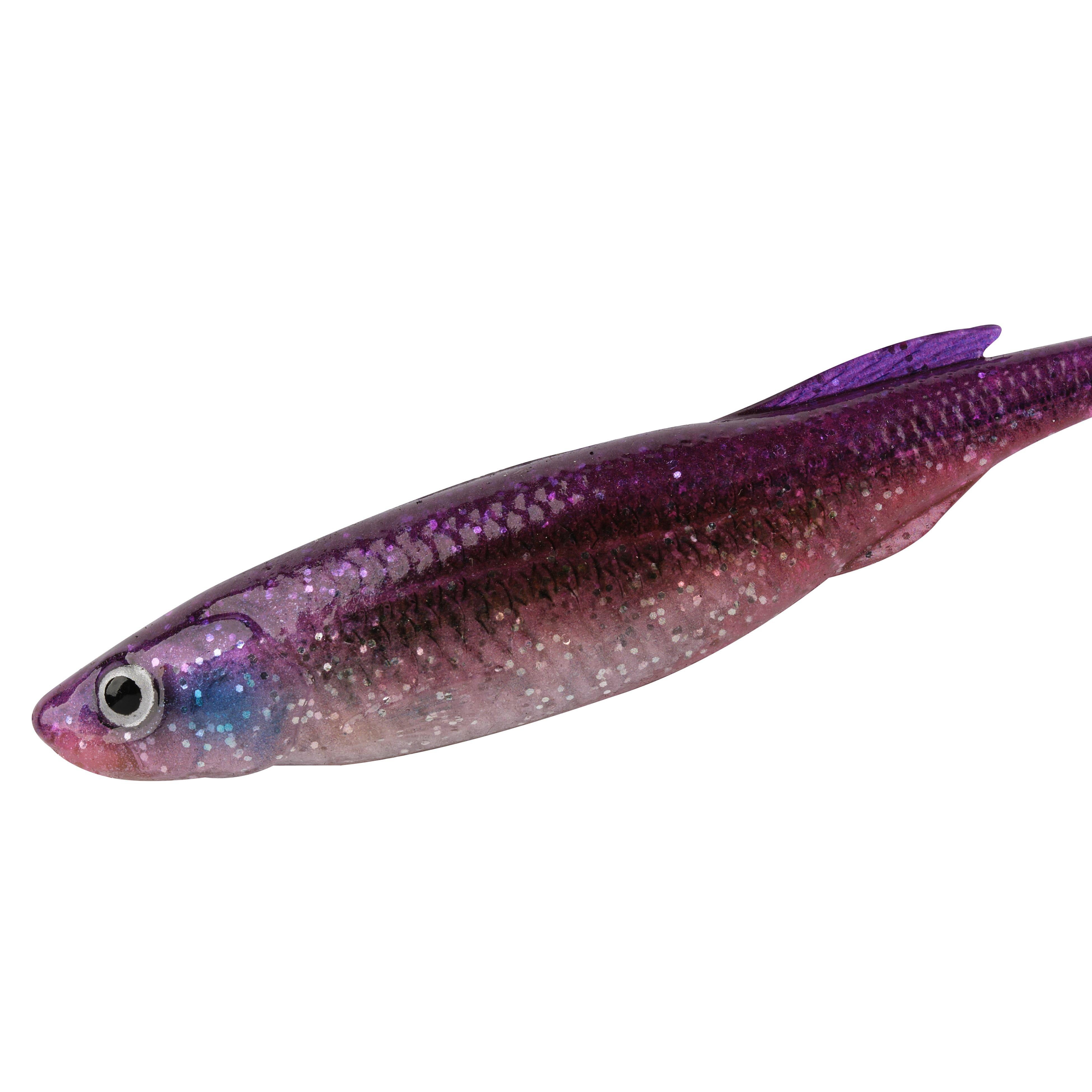 Berkley PowerBait Drip Swimmer 4in HD Purple Shiner