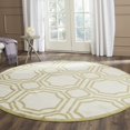 thumbnail image 2 of Safavieh Amherst Ivory Indoor Outdoor Rug - Round 7', 2 of 4