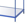thumbnail image 5 of Scoles 2-Shelf Glass Top Console Table, Blue, 5 of 5