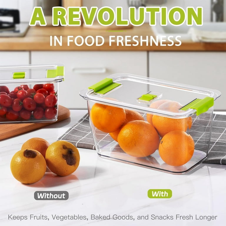 Luxear Fresh Keeper: Keeps Food, Fresher, in Your Fridge