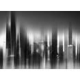 thumbnail image 2 of Telhami, Isam 24x19 White Modern Wood Framed Museum Art Print Titled - San Francisco In Black And White, 2 of 4