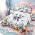 thumbnail image 2 of Manfei Axolotl Pattern King Size Comforter Sets,Kawaii Animal Comforters King Size,Reversible,3 Pieces,1 Comforter and 2 Pillowcases, 2 of 7