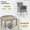 Navy, variant on Resenkos Patio Dining Sets,Patio Furniture Sets,9 Pieces Patio PE Wicker Dining Set for Deck Garden and Yard-Navy