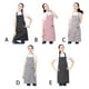 thumbnail image 5 of Billuyoard Delantal de cocina, babero con cuello, delantales de cocina a rayas, tela cómoda para la cintura, trabajo doméstico, regalo para hombres y Cocina y Comedor Rayas negras Billuyoard HA080275-05, 5 of 6