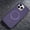Purple, variant on Decase for iPhone 15 Pro Carbon Fiber Texture Case with Ring Kickstand,Magnetic Shockproof Hard PC Back,Non-Slip Slim Heat-Dissipation Matte Cover,Orange