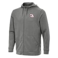 thumbnail image 2 of Men's-Antigua  Heather Black NASCAR Effortless Full-Zip Hoodie, 2 of 3