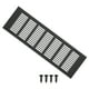 thumbnail image 1 of Cubierta de Ventilación Rectangular Uxcell 12"x4" con Rejilla de Ventilación y Tornillos para Gabinete Negra, 1 of 6