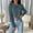 Navy, variant on Pullover Sweatshirts for Women, Women Simple Solid Loose Knit Cropped Sweaters Black
