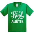 thumbnail image 3 of Inktastic For Aunts | One of a Kind Auntie (white) Youth T-Shirt, 3 of 5