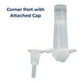 thumbnail image 4 of Polygem Corner Injection Ports with Caps, Clear, 10-Pack, Concrete Repair, 4 of 6
