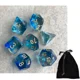 thumbnail image 2 of Dados semitransparentes poliédricos, juego completo de 7 dados de 4, 6, 8, 10, 12, 20 para juego de dragón y mazmorra, dado de magia la reunión, 2 of 4
