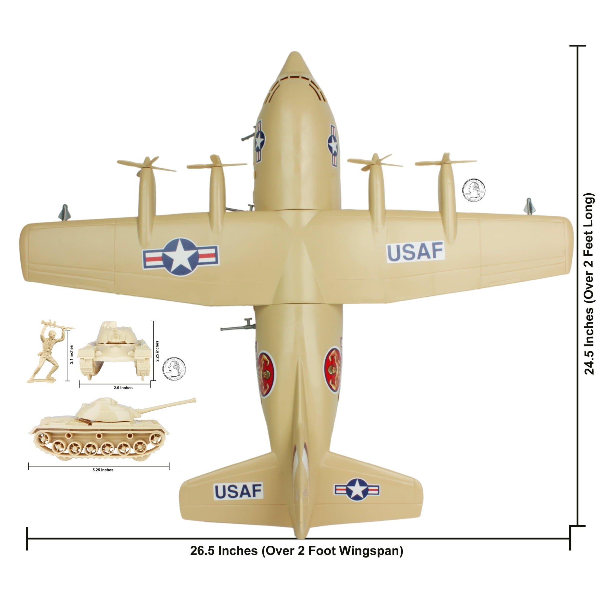 army men plane