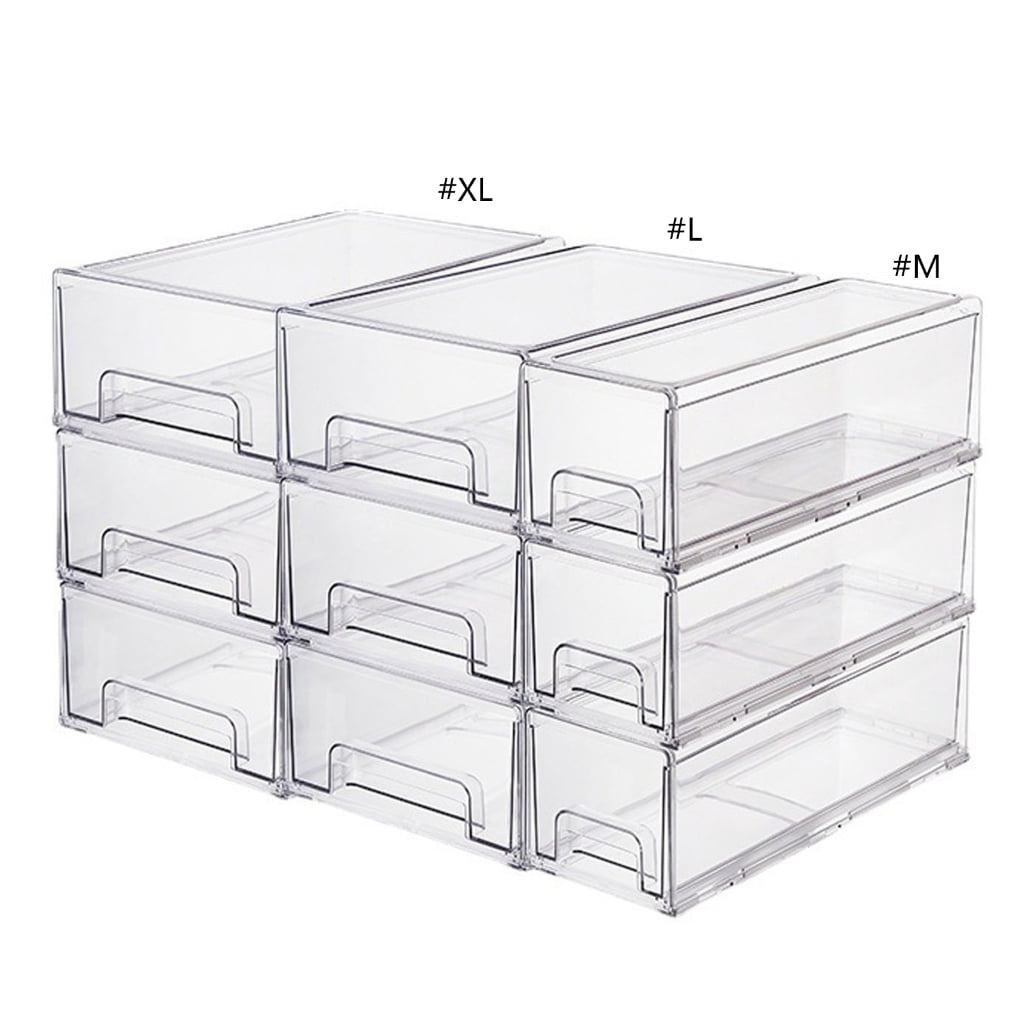 ZPAQI Convenient Refrigerator Drawer Efficient Fridge Storage Case with Eggs Trays