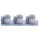 thumbnail image 4 of Matsuzay Hilo de 3 hilos de 50g para tejer a mano, sombrero de bufanda, hilo de ganchillo para principiantes, suministros para tejer calcetines Type1 NO1 Matsuzay CBP164335, 4 of 6