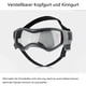 thumbnail image 3 of Gafas para perros pequeños, gafas de sol con protección UV para perros con correa de goma ajustable, gafas de motocicleta para perros a prueba de viento, 3 of 5