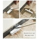thumbnail image 4 of Fiudx Ofertas y liquidaciones Cepillo para fregar pisos con mango, cepillo y raspador 2 en 1, cepillo para bañera y azulejos para limpiar baños, Patio, cocina y paredes, 4 of 7