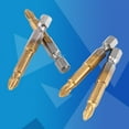 thumbnail image 4 of Juego De 10 Puntas De Destornillador De Cabeza Cruzada PH2, Acero S2 Resistente, Vástago Hexagonal, Revestimiento De Titanio Con Puntas Antideslizantes, Ideal Para, 4 of 7