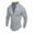 Gray, variant on BLCHUNen Sports Shirts for Men 1/4 Zip up Stand Collar Pullover Casual Long Sleeve Running Workout Athletic Shirts
