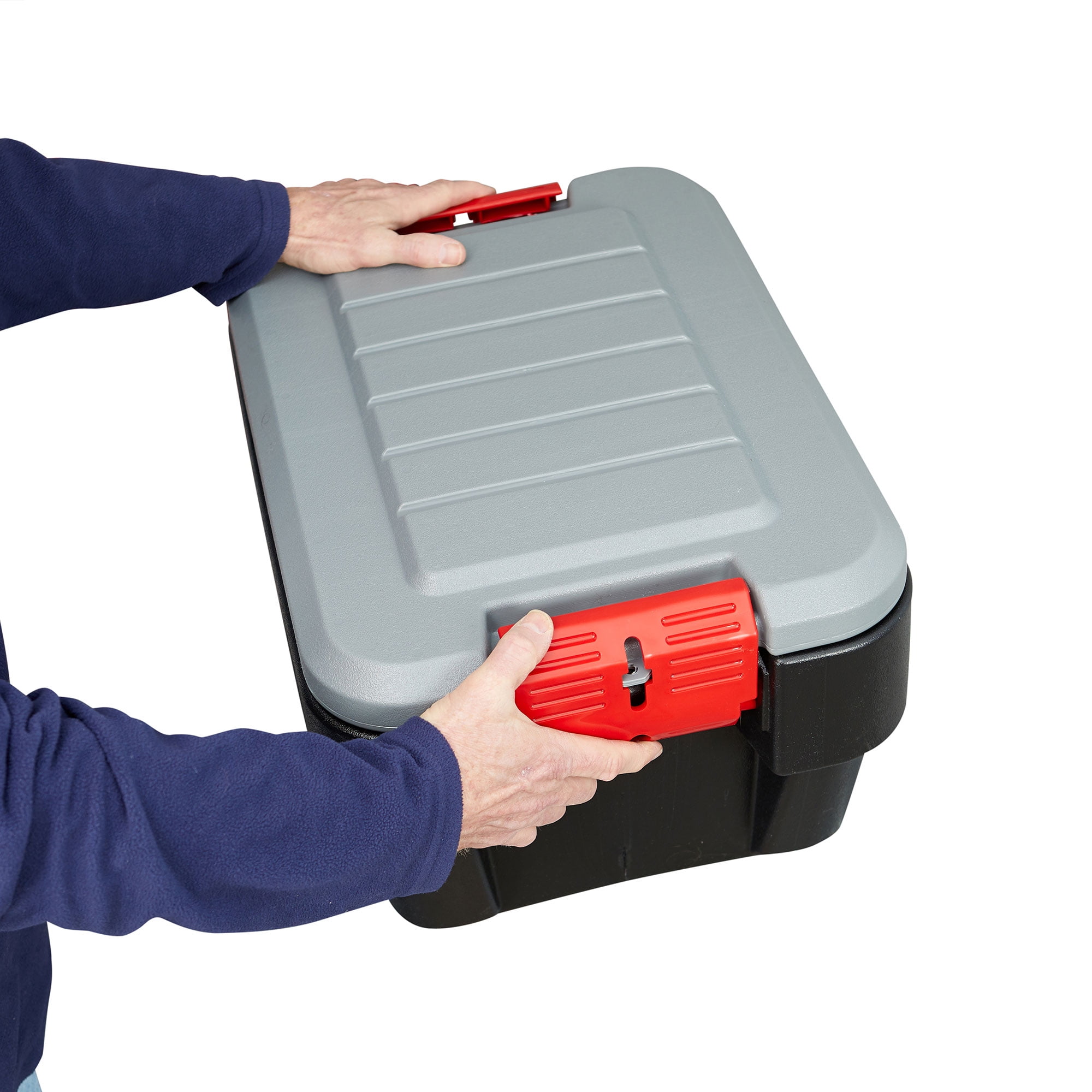 Rubbermaid Action Packer Storage Box - Black - 8 Gallon, 8 Gallon - Kroger