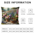 thumbnail image 5 of GOSMITH Flower Farmhouse Decorative Pillow Covers Spring Throw Pillow Covers Square Cushion Covers, 5 of 5