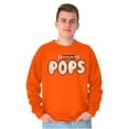 thumbnail image 5 of Retro Tootsie Roll Pop Lollipops Logo Sweatshirt for Men or Women Brisco Brands S, 5 of 6