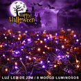 thumbnail image 3 of 200 Led Labg22m 8 Modos Solar Luces Exteriores Halloween Imperme Negro, 3 of 5