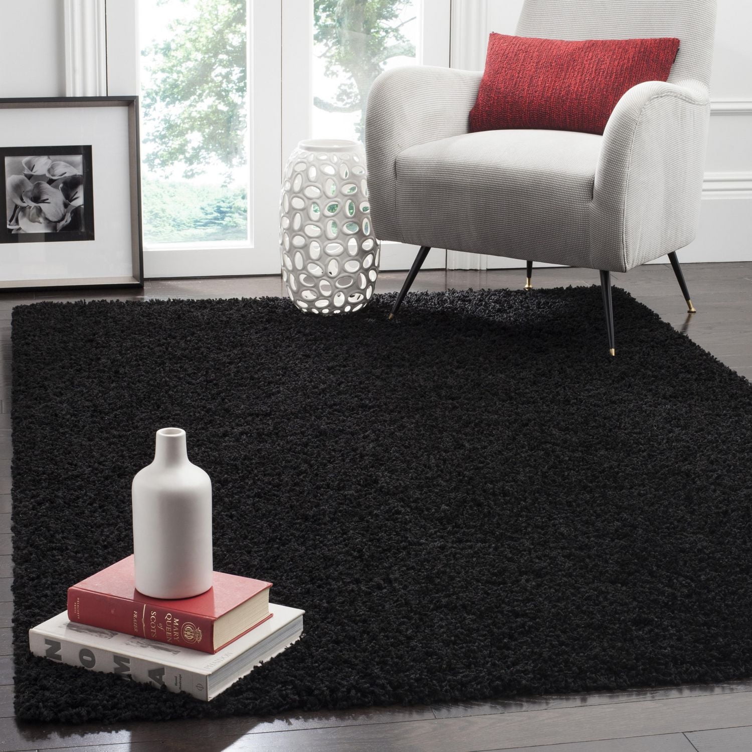Safavieh Athens Solid Plush Shag Area Rug