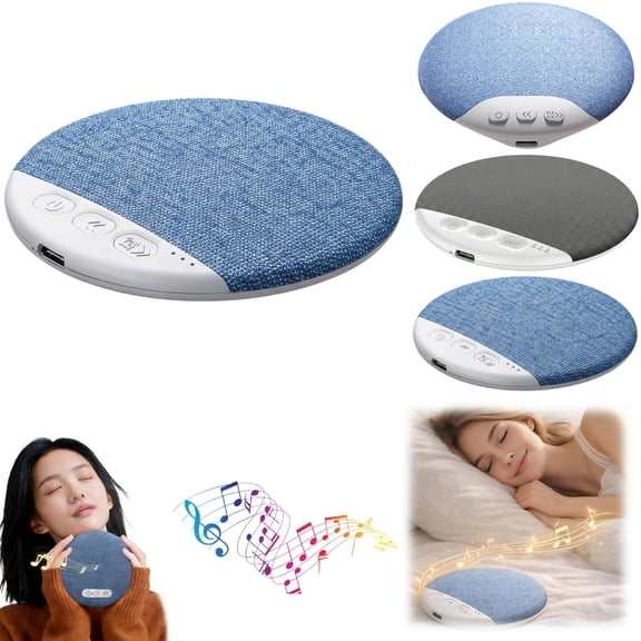 Bluetooth Pillow Speaker for Sleeping,Pillow Speaker for Sleeping for Side Sleepers,White Noise, Directional Audio,Pillow Speakers Designed Specifically for Side sleepers, Adults
