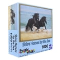 thumbnail image 3 of PuzzleWorks 1000 Piece Jigsaw Puzzle | Shire Horse By The Sea, 3 of 6