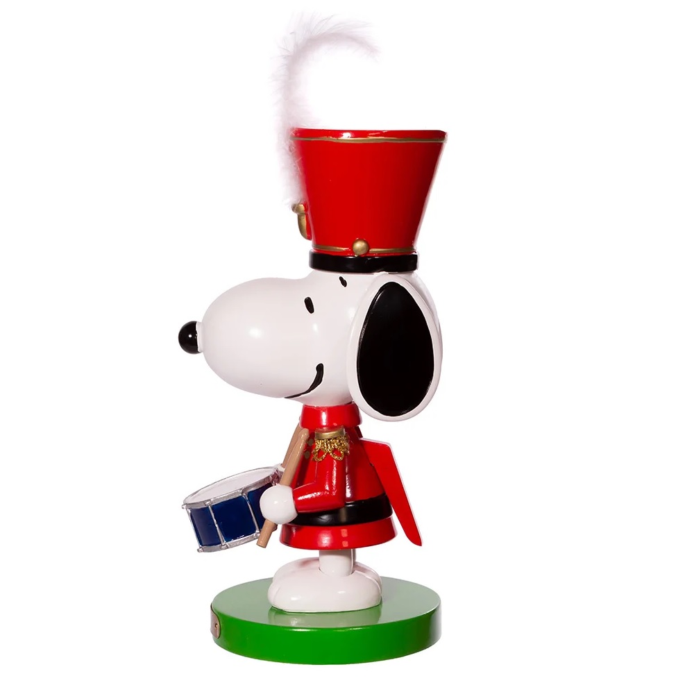 Peanuts PN6211L 10 in. Snoopy the Drummer Nutcracker