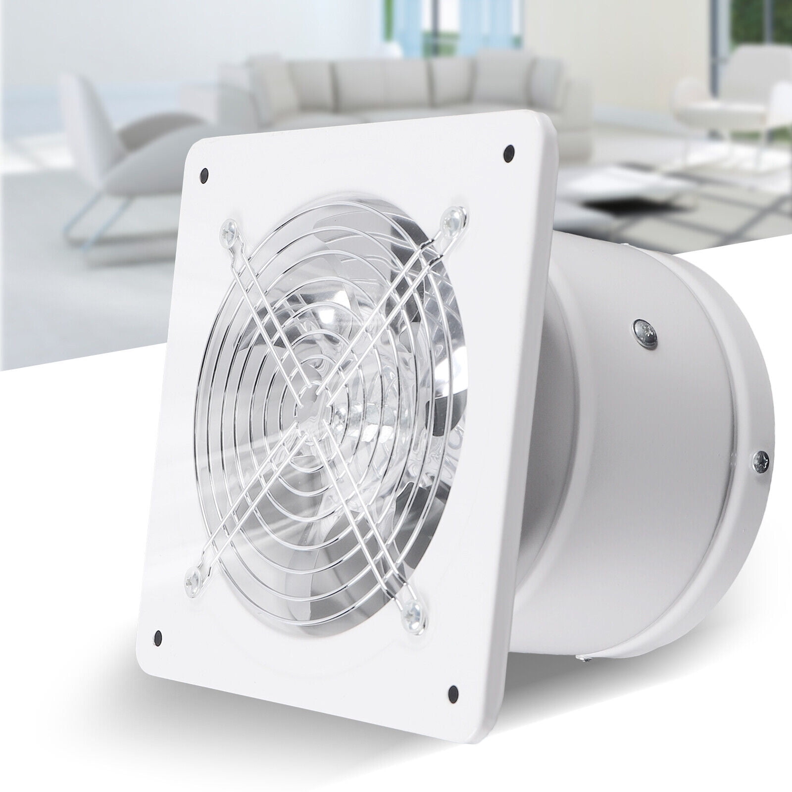 DENEST 6'' Ceiling Bathroom Ventilation Mount Fan Air Vent Exhaust ...