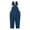 Blue, variant on Boys Girls Denim Jumpsuits Straight Leg Comfortable Overalls Casual Outwear Jumpsuit
