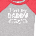 thumbnail image 4 of Inktastic I Love My Daddy with Hearts Boys or Girls Baby Bodysuit, 4 of 5