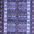 thumbnail image 1 of Ahgly Company Indoor Square Abstract Blue Modern Area Rugs, 8' Square, 1 of 4