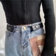 thumbnail image 1 of Cinturón invisible sin costuras para pantalones, elástico, para mujer, estilo decorativo, sin perforaciones, fácil de usar, 1 of 6