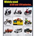 thumbnail image 4 of Cargador de batería de coche Huiaipaic 15A 6V/12V Smart Trickle Charger, 4 of 8