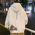 thumbnail image 1 of M-3XL Estilo Coreano Unisex Sudadera Con Capucha De Gran Tamaño Lindo Totoro Impresión Hombres Moda Manga Larga Talla Grande Invierno Suéter Negro Gris Verdepangjing, 1 of 4