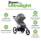 thumbnail image 4 of Joovy Zoom360 Ultralight Jogging Stroller Featuring High Child Seat, Shock-Absorbing Suspension, Extra-Large Air-Filled Tires, Parent Organizer, Air Pump, and Easy One-Hand Fold (Charcoal), 4 of 5