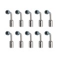 thumbnail image 1 of 10 Pcs 3/8in AC Beadlock Aluminum Hose Fitting 90 Degree Adapter, 1 of 5