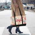 thumbnail image 4 of FORMRS Canvas Laptop Tote Bag for Women with 15.6" Computer Compartments Shoulder Handbag, Retro Starfish, 4 of 7