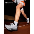 thumbnail image 6 of CLOSEMATE 6 Pairs Mens Ankle Athletic Socks Cushioned Running Sports Cotton Quarter Socks(2Black 2White 2Grey, Size L), 6 of 6