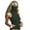 AA-Army Green, variant on BiZtdJrK Women's Sleeveless Sun Protection Shirt with Face Mask Summer Trendy High Neck Cropped Tops Athletic Shirts Blue XL Mens Gifts